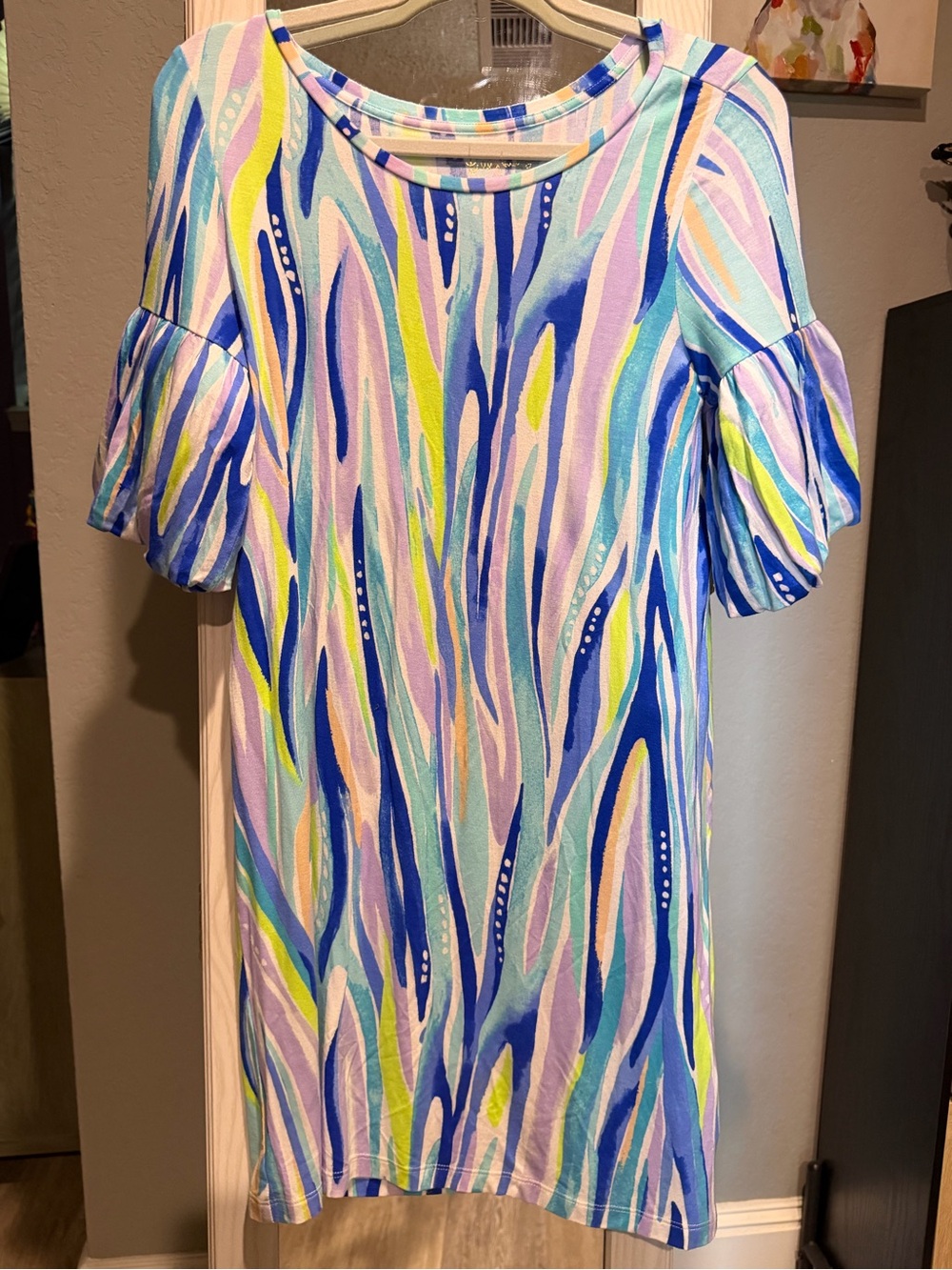 NWT Lilly Pulitzer Lindell Dress in Shore Perfection Sz S 🩵 🏝️